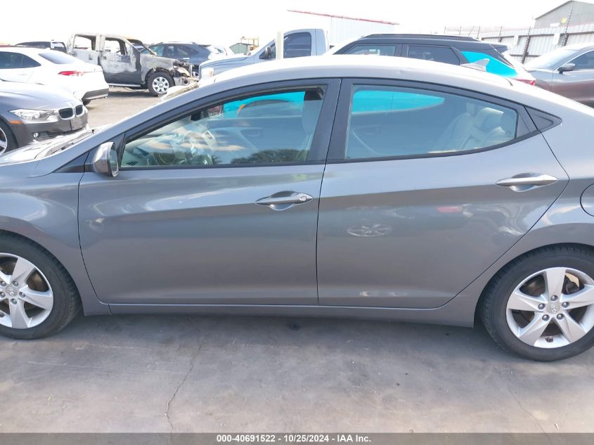 2013 Hyundai Elantra Gls VIN: 5NPDH4AE7DH368003 Lot: 40691522