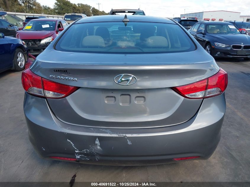 2013 Hyundai Elantra Gls VIN: 5NPDH4AE7DH368003 Lot: 40691522