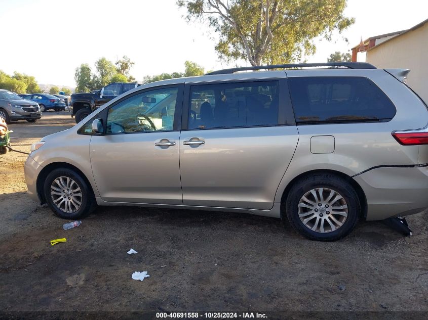 2017 Toyota Sienna Xle 8 Passenger VIN: 5TDYZ3DC4HS886640 Lot: 40691558