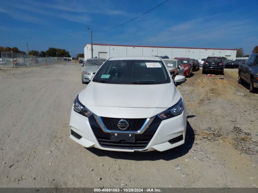 2022 Nissan Versa 1.6 Sv Xtronic Cvt VIN: 3N1CN8EV2NL852221 Lot: 40691563