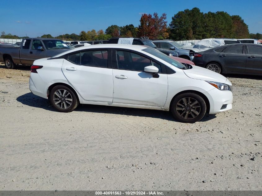 2022 Nissan Versa 1.6 Sv Xtronic Cvt VIN: 3N1CN8EV2NL852221 Lot: 40691563