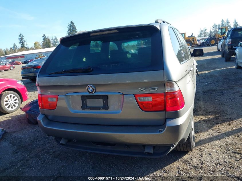 2004 BMW X5 3.0I VIN: 5UXFA13574LU35136 Lot: 40691571