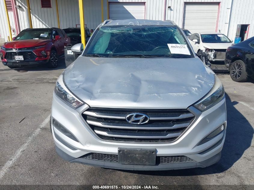 2018 Hyundai Tucson Limited/Sport And Eco/Se VIN: KM8J33A46JU766884 Lot: 40691575