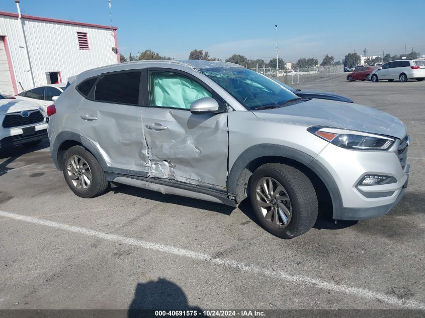 2018 Hyundai Tucson Limited/Sport And Eco/Se VIN: KM8J33A46JU766884 Lot: 40691575