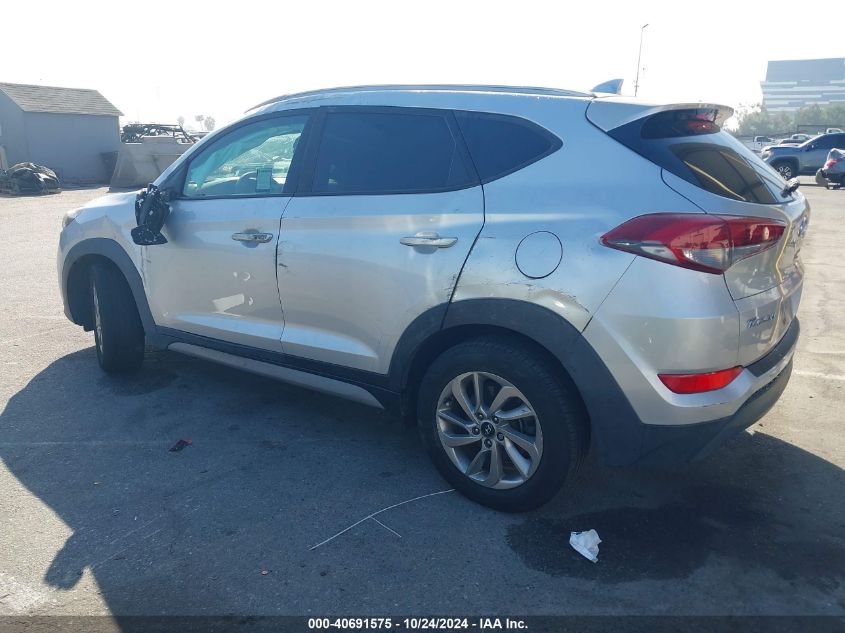 2018 Hyundai Tucson Limited/Sport And Eco/Se VIN: KM8J33A46JU766884 Lot: 40691575