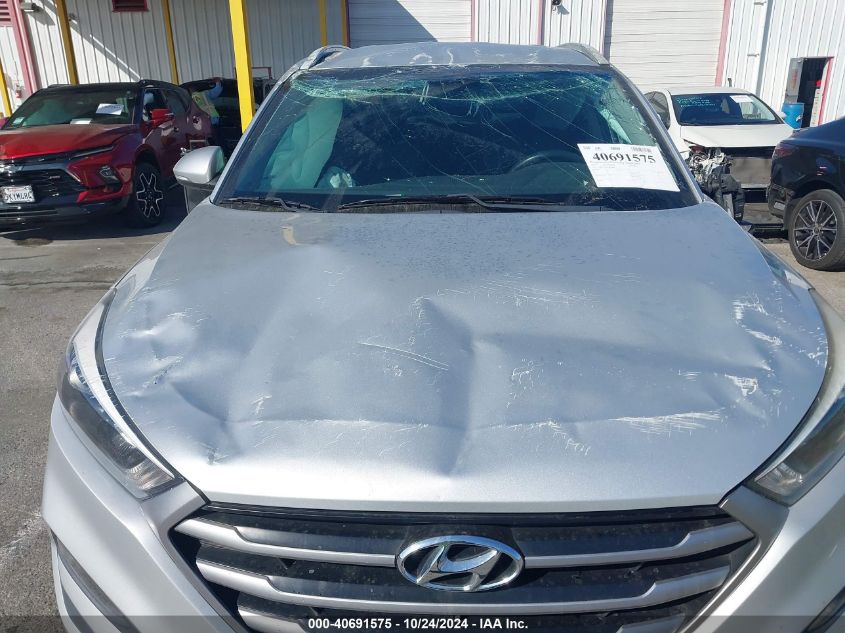 2018 Hyundai Tucson Limited/Sport And Eco/Se VIN: KM8J33A46JU766884 Lot: 40691575