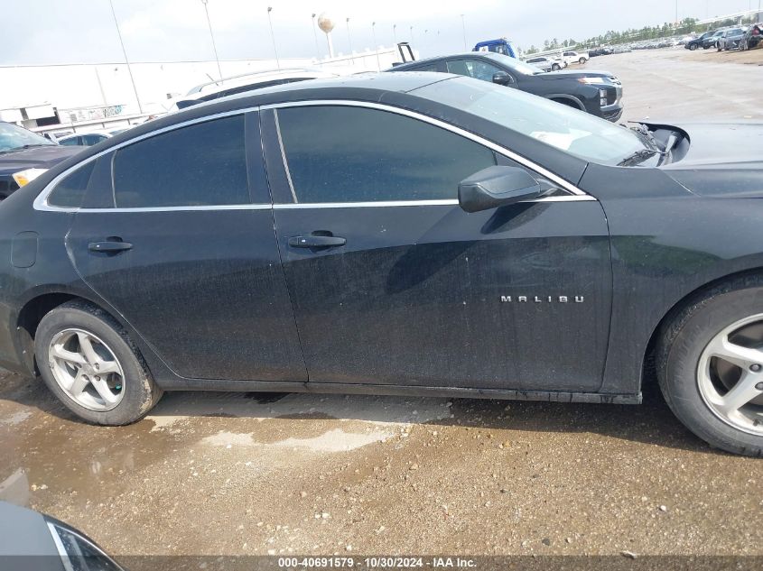 2016 Chevrolet Malibu Ls VIN: 1G1ZB5STXGF309433 Lot: 40691579