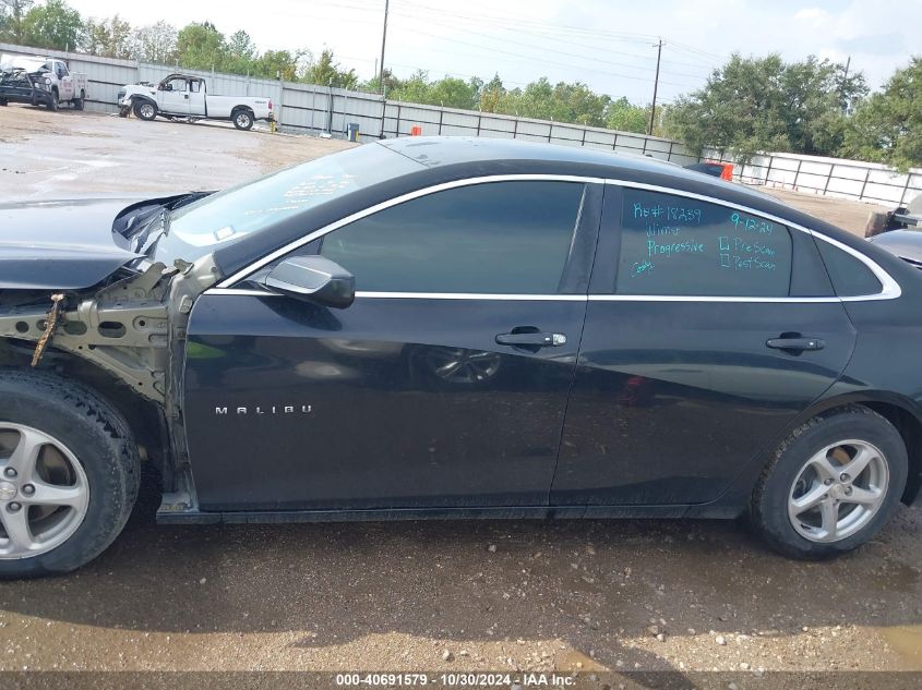 2016 Chevrolet Malibu Ls VIN: 1G1ZB5STXGF309433 Lot: 40691579