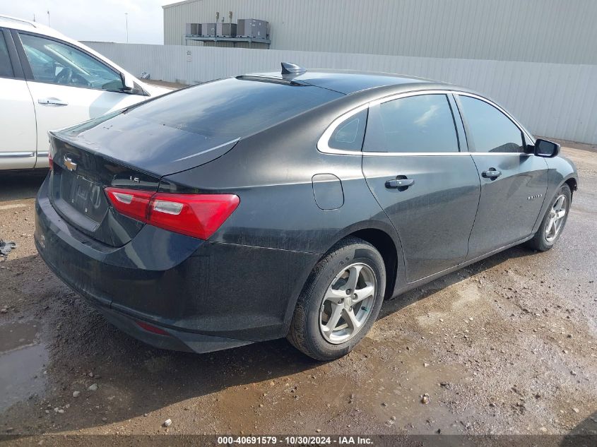 VIN 1G1ZB5STXGF309433 2016 Chevrolet Malibu, LS no.4