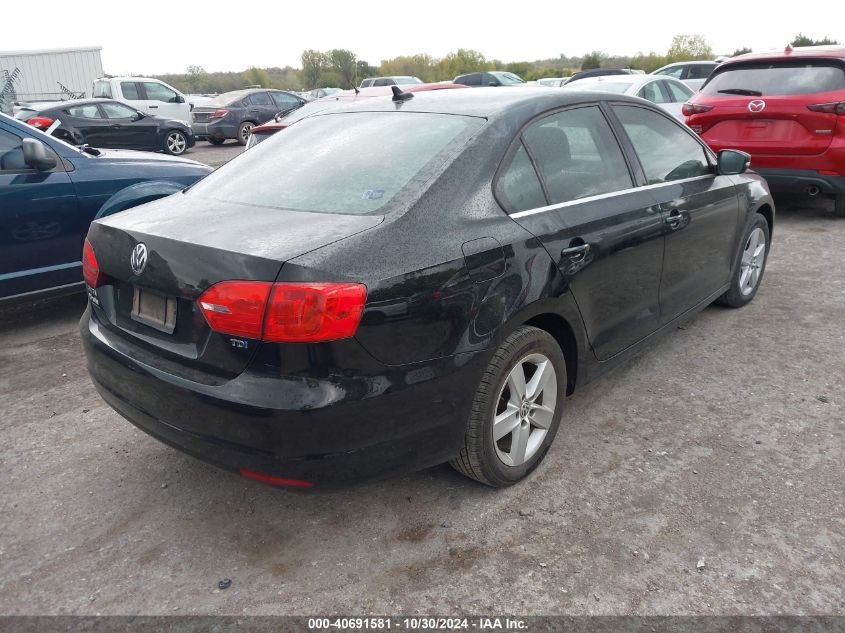 VIN 3VWLL7AJ0DM434942 2013 Volkswagen Jetta, 2.0L Tdi no.4