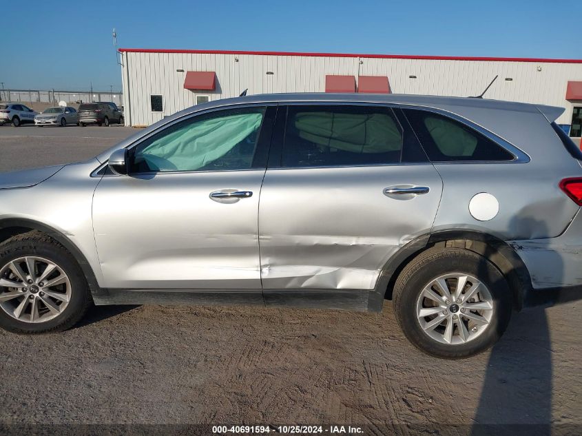 2020 Kia Sorento 2.4L L VIN: 5XYPG4A36LG698445 Lot: 40691594