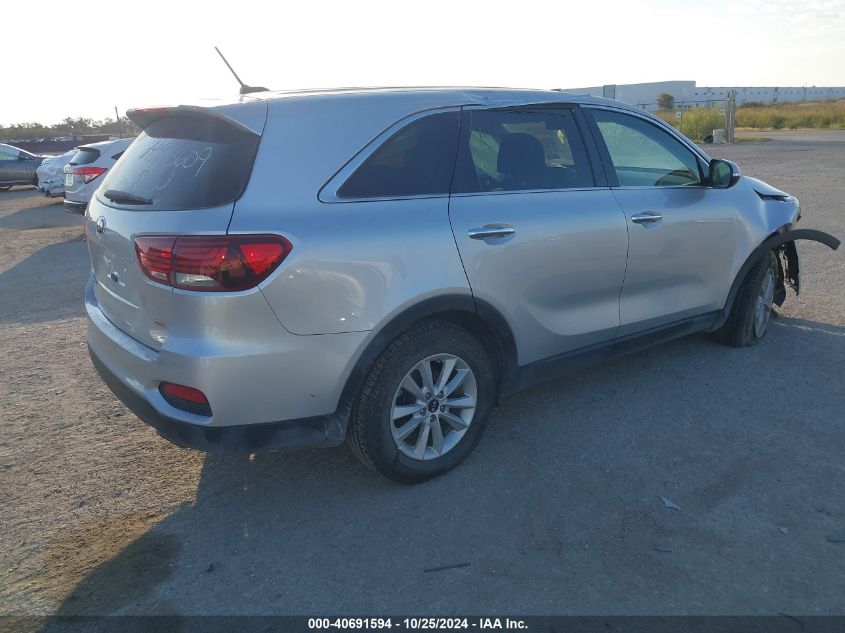 2020 KIA SORENTO 2.4L L - 5XYPG4A36LG698445