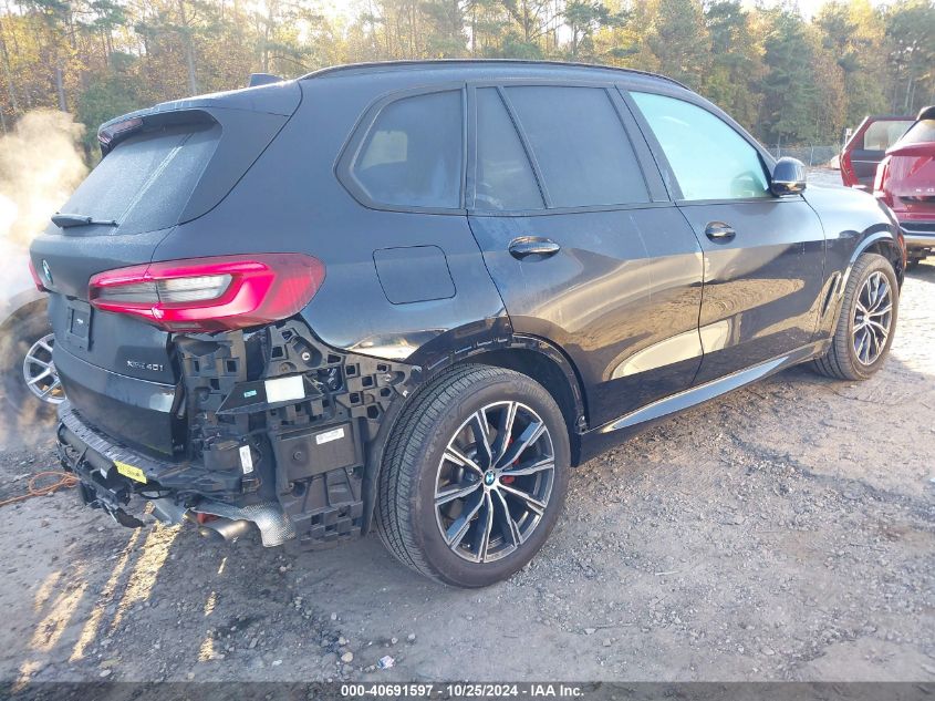 VIN 5UXCR6C02P9N50841 2023 BMW X5, Xdrive40I no.4