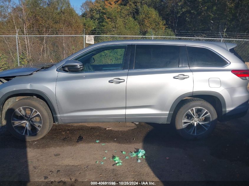 2017 Toyota Highlander Le VIN: 5TDZARFH0HS023597 Lot: 40691598