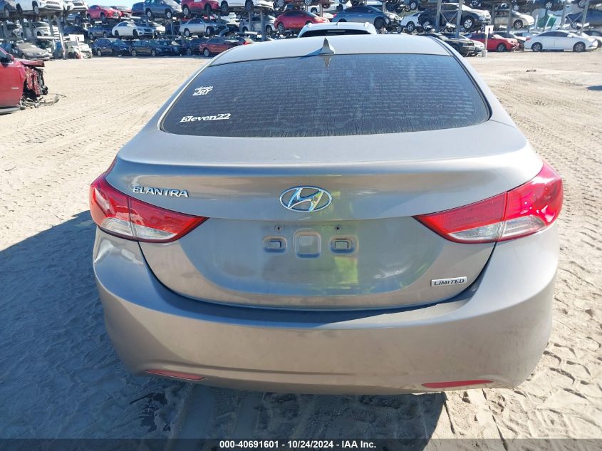 2013 Hyundai Elantra Gls/Limited VIN: 5NPDH4AE5DH291163 Lot: 40691601