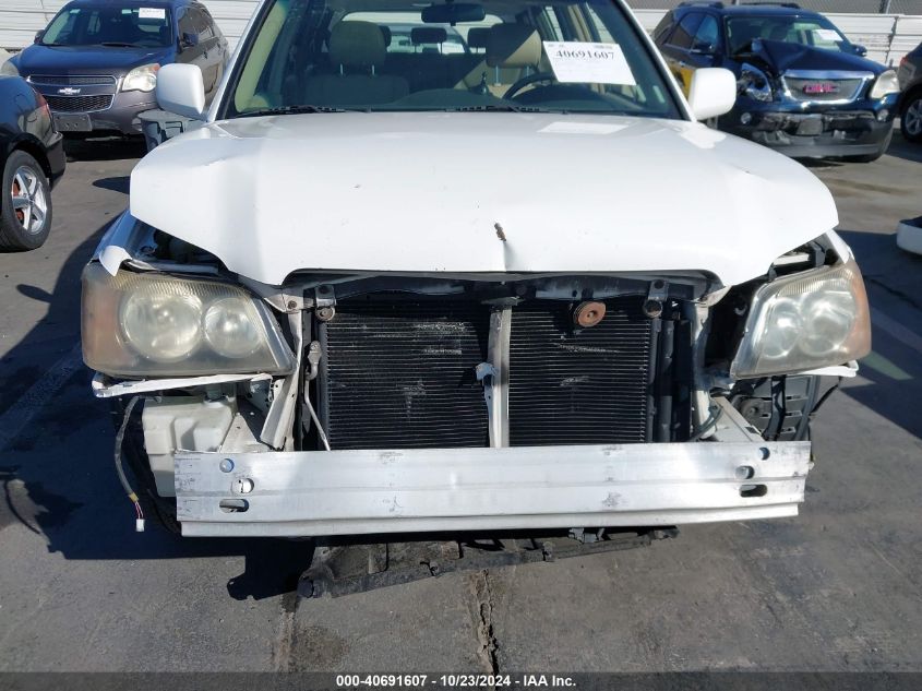 2002 Toyota Highlander Limited V6 VIN: JTEGF21A420044050 Lot: 40691607