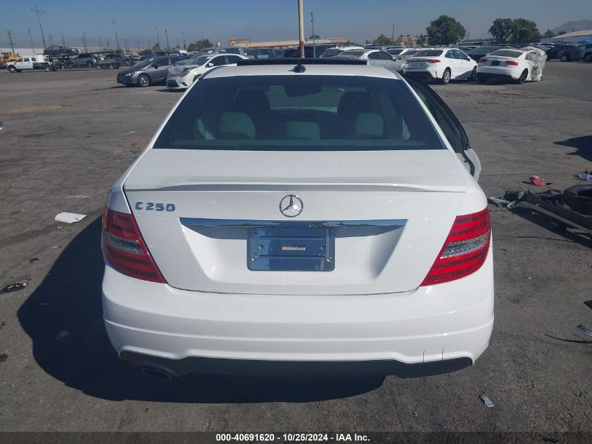 2014 Mercedes-Benz C 250 Luxury/Sport VIN: WDDGF4HB9EA963156 Lot: 40691620