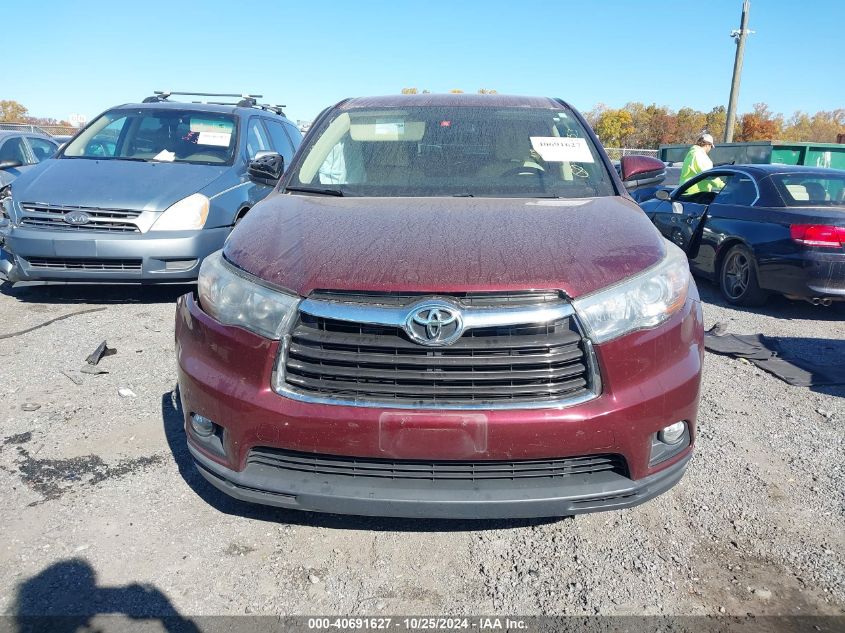 2016 Toyota Highlander Le Plus V6 VIN: 5TDBKRFH1GS321654 Lot: 40691627