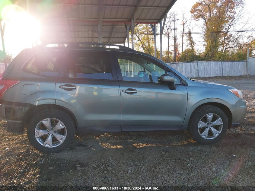 2014 Subaru Forester 2.5I Premium VIN: JF2SJADC9EH525200 Lot: 40691633