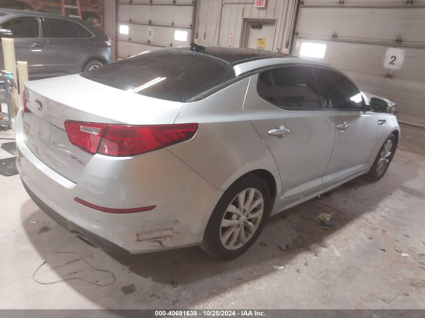 2014 Kia Optima Ex VIN: 5XXGN4A79EG277657 Lot: 40691638