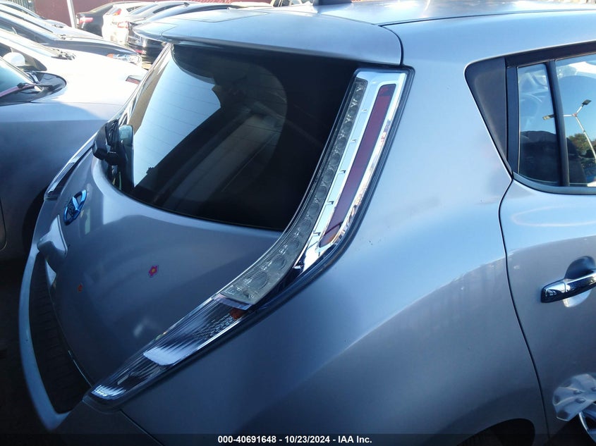 Vin: jn1az0cp5ct022133, lot: 41180972, nissan leaf sl 20124