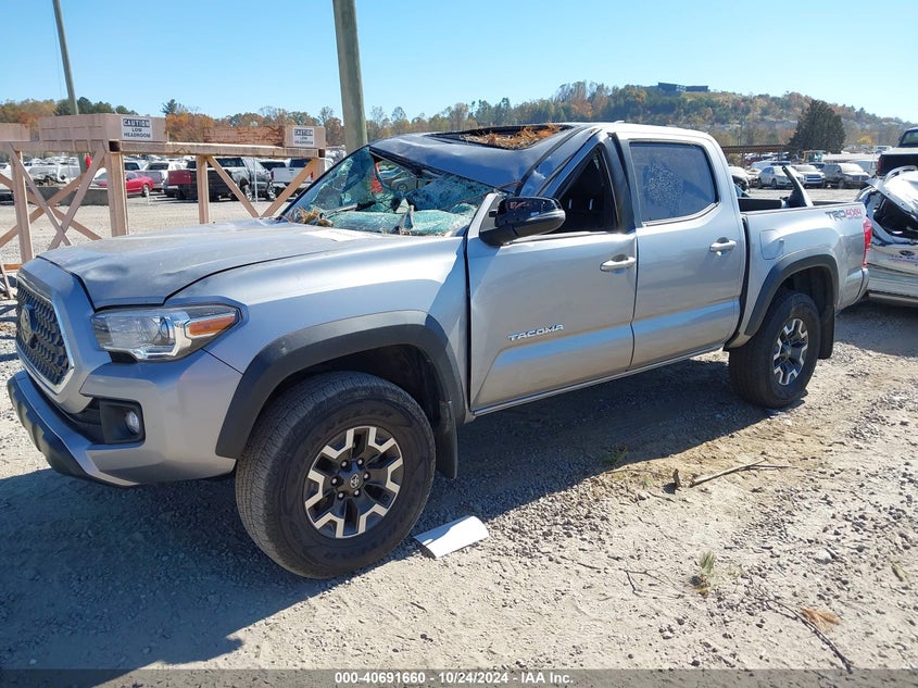 VIN 3TMCZ5ANXJM129453 2018 TOYOTA TACOMA TRD OFF ROAD