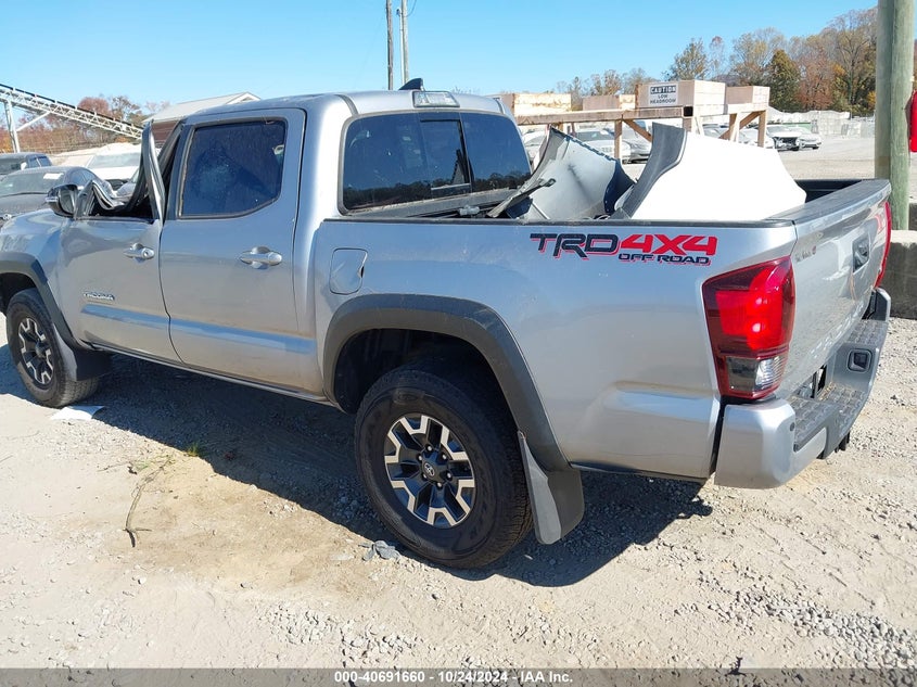 VIN 3TMCZ5ANXJM129453 2018 TOYOTA TACOMA TRD OFF ROAD