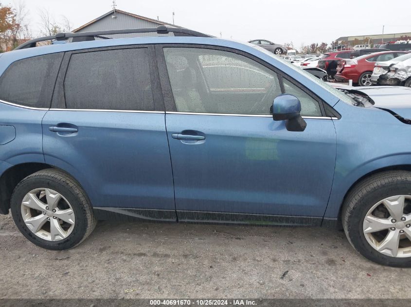 2016 Subaru Forester 2.5I Limited VIN: JF2SJAHC6GH444247 Lot: 40691670