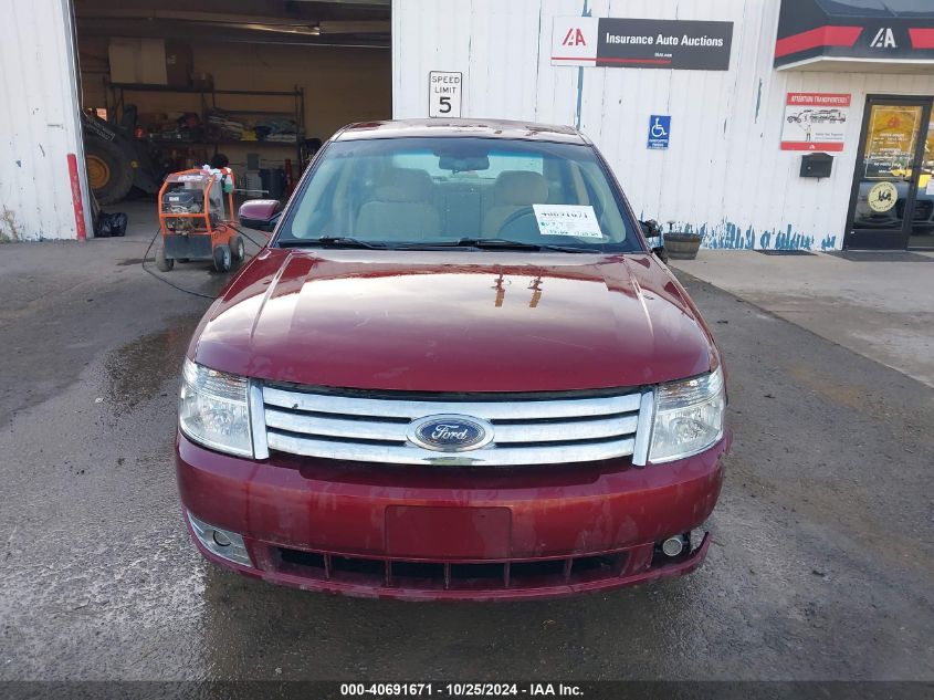 2008 Ford Taurus Sel VIN: 1FAHP24WX8G142017 Lot: 40691671