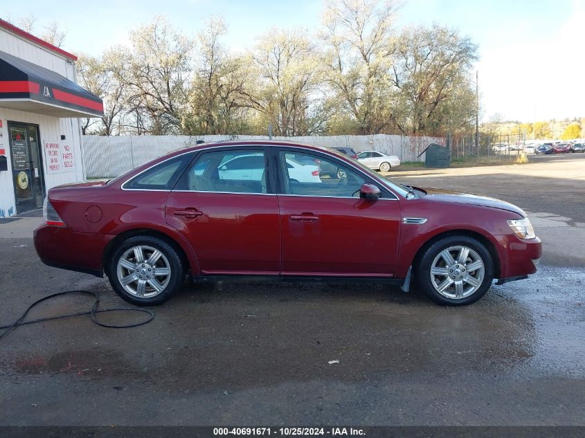 2008 Ford Taurus Sel VIN: 1FAHP24WX8G142017 Lot: 40691671