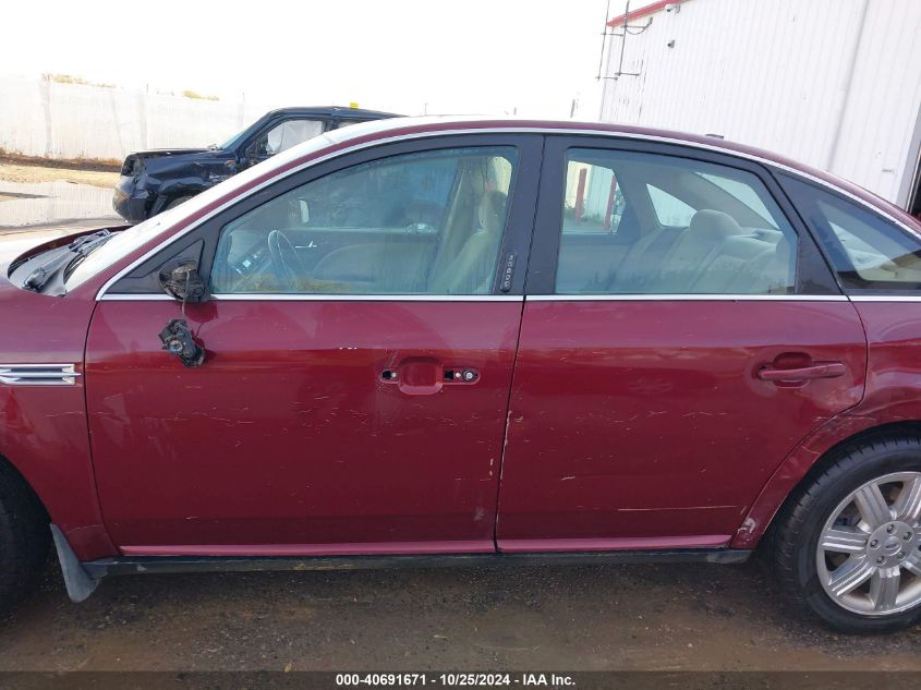 2008 Ford Taurus Sel VIN: 1FAHP24WX8G142017 Lot: 40691671