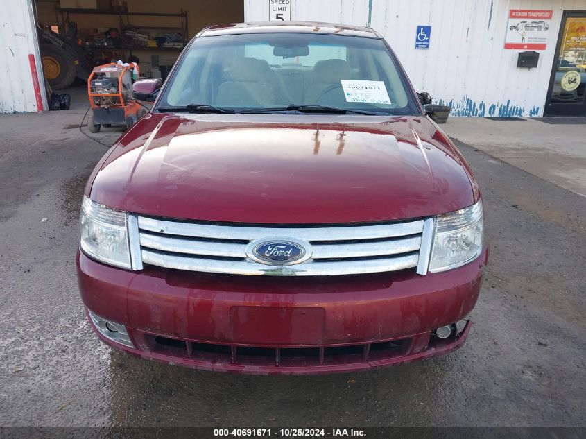 2008 Ford Taurus Sel VIN: 1FAHP24WX8G142017 Lot: 40691671