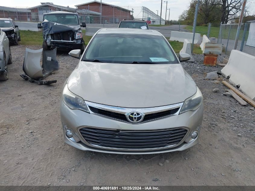 2013 Toyota Avalon Limited VIN: 4T1BK1EBXDU051020 Lot: 40691691