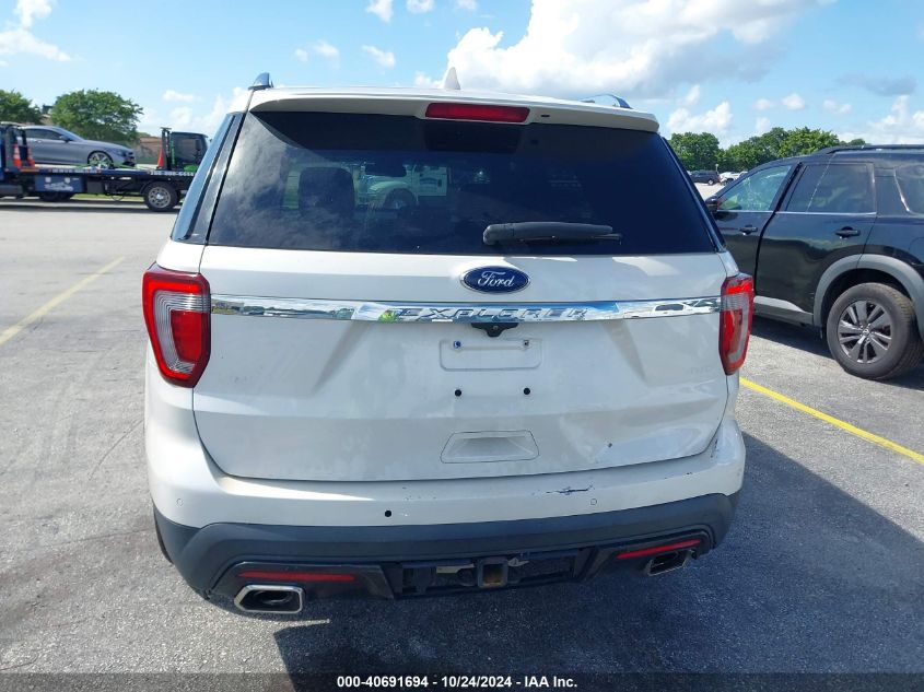 2017 Ford Explorer Limited VIN: 1FM5K8F87HGE20185 Lot: 40691694