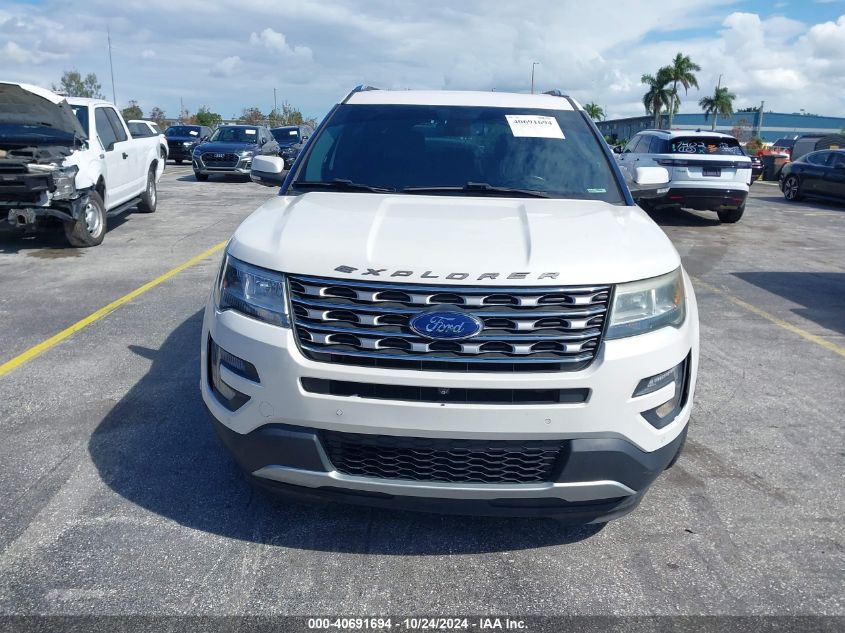 2017 Ford Explorer Limited VIN: 1FM5K8F87HGE20185 Lot: 40691694