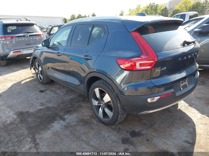 2021 Volvo Xc40 T5 Momentum VIN: YV4162UK0M2396898 Lot: 40691713