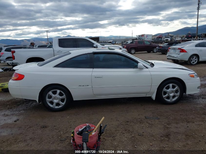 2002 Toyota Camry Solara Sle V6 VIN: 2T1CF28P52C599902 Lot: 40691720