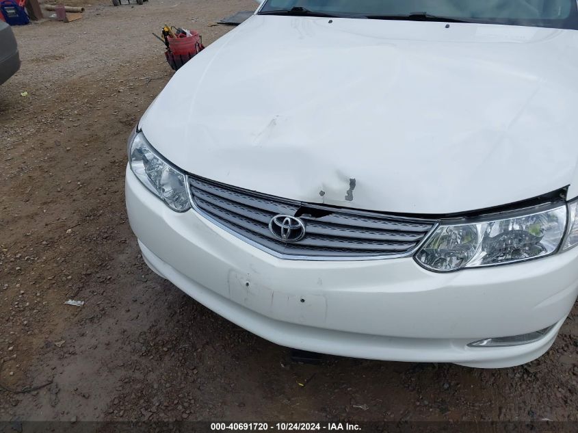 2002 Toyota Camry Solara Sle V6 VIN: 2T1CF28P52C599902 Lot: 40691720