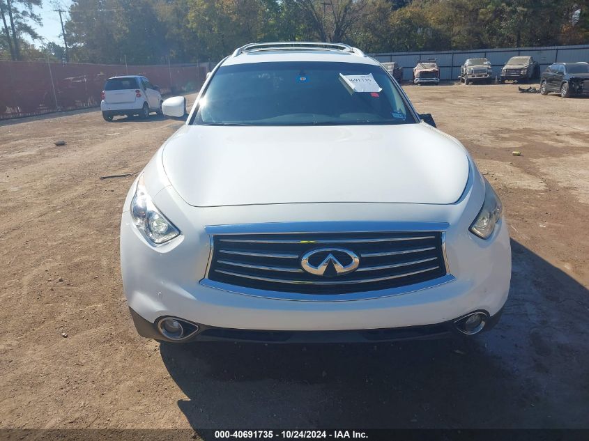 2013 Infiniti Fx37 VIN: JN8CS1MU7DM142326 Lot: 40691735