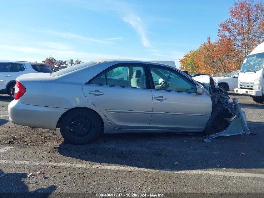 2003 Toyota Camry Le/Xle/Se VIN: 4T1BE32K93U206582 Lot: 40691737