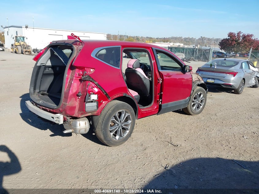2022 HONDA CR-V AWD EX - 2HKRW2H52NH614916