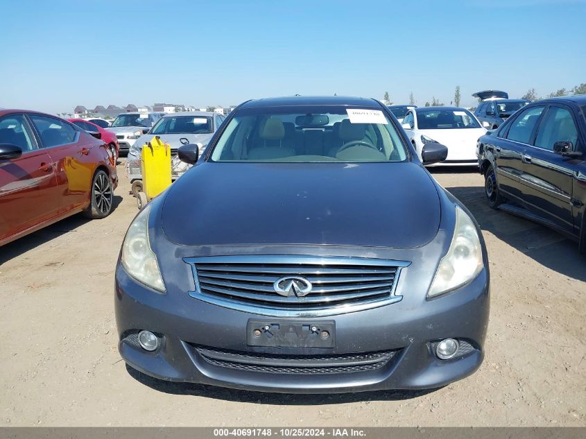 2011 Infiniti G37 Journey VIN: JN1CV6AP0BM504348 Lot: 40691748