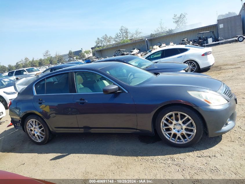 2011 Infiniti G37 Journey VIN: JN1CV6AP0BM504348 Lot: 40691748