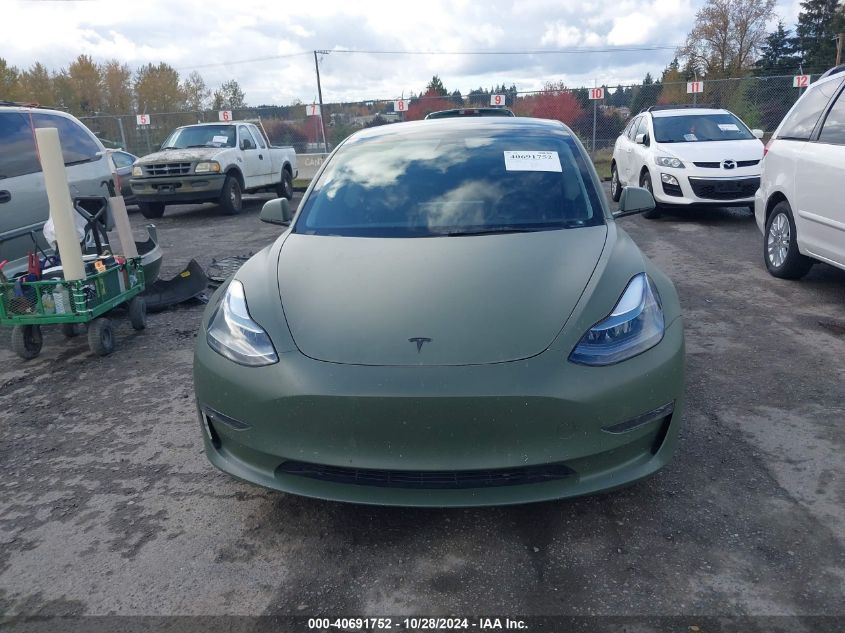 2022 Tesla Model 3 Long Range Dual Motor All-Wheel Drive VIN: 5YJ3E1EB2NF326941 Lot: 40691752