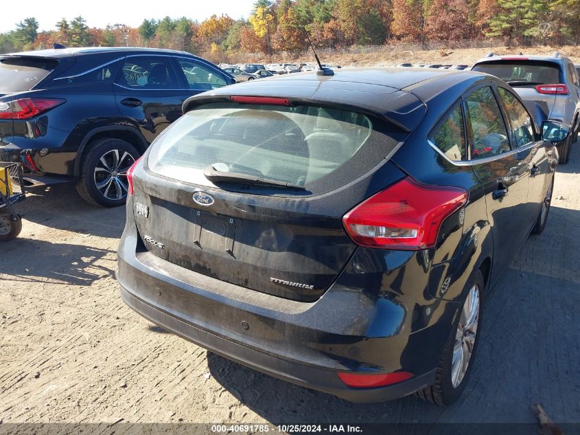 2016 Ford Focus Titanium VIN: 1FADP3N25GL353924 Lot: 40691785