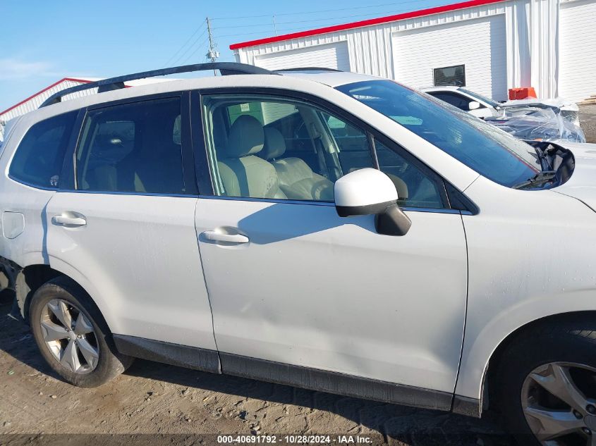 2016 Subaru Forester 2.5I Limited VIN: JF2SJAHC3GH448353 Lot: 40691792