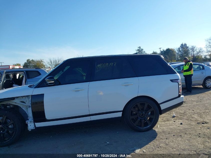 2021 Land Rover Range Rover VIN: SALGR2SU6MA418667 Lot: 40691797