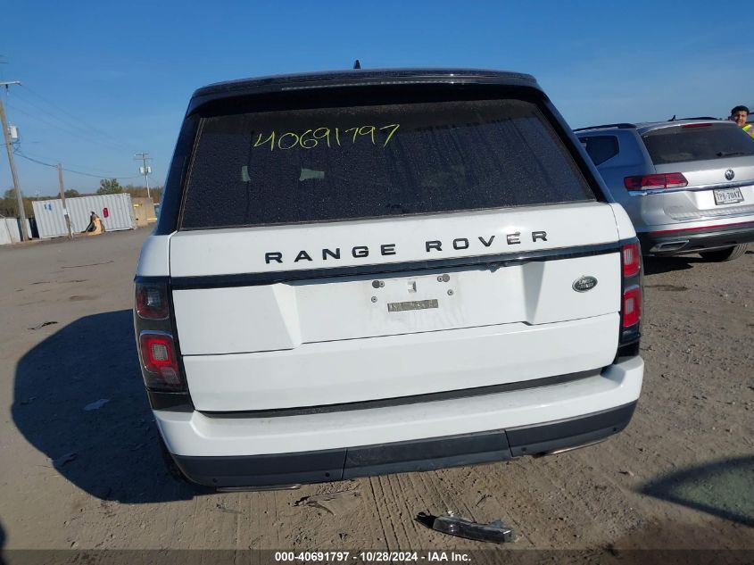 2021 Land Rover Range Rover VIN: SALGR2SU6MA418667 Lot: 40691797