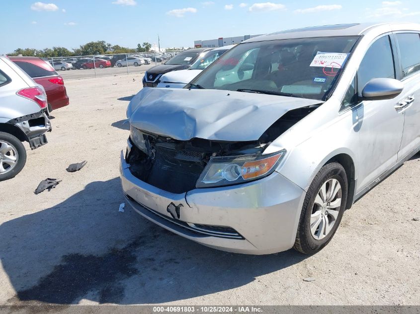 2014 Honda Odyssey Ex-L VIN: 5FNRL5H63EB054339 Lot: 40691803