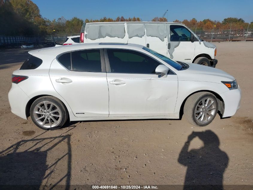 2012 Lexus Ct 200H Premium VIN: JTHKD5BH2C2067719 Lot: 40691840